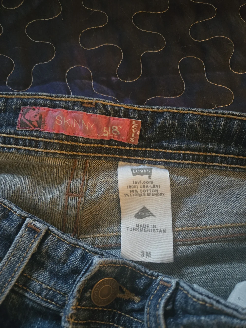 Levi's Skinny 518 Women's Jeans - Blue